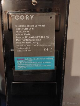 Elektrokoloběžka Cory Cool - 7