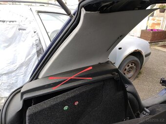 Zbytky interiéru - Golf IV / Bora - 7