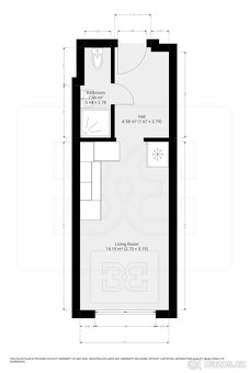 Pronájem byty 1+kk, 22 m2 - Praha - Chodov, ev.č. N08198 - 7