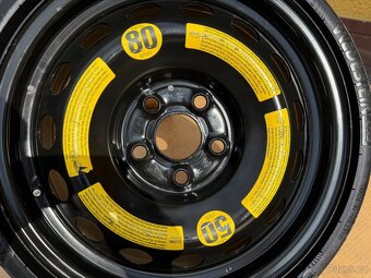 Nové rezervní dojezdové kolo VW Touareg 5x120 r17 - 7