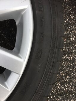 Originál sada Alu kol VW 225/45/17 včetně pneu - 7