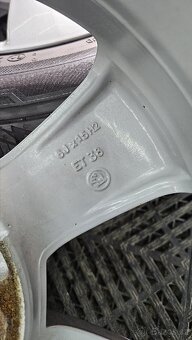 Prodám originální alu disky 15" škoda 185/60 R15, 5x100 - 7
