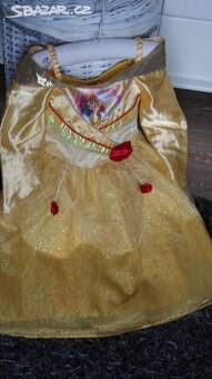 Šaty Disney Princess - Bella, vel.5-6 let - 7