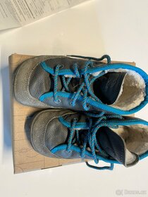 Dětské barefoot zimní boty Affenzahn, velikost 27, modré - 7