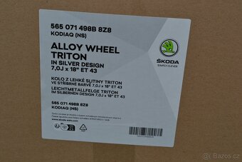 5×112 R18 Hliníkové disky Originál Škoda Kodiaq Model Triton - 7