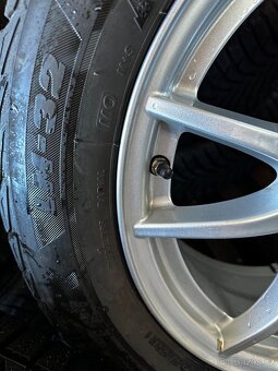 5x112 R16 6,5J ET49 Mercedes Benz + 205/55 R16 zimné - 7