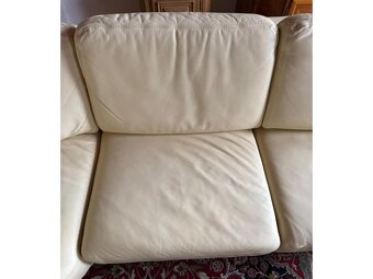 Luxusní moderní rohová kožená sedačka + taburet,3221 - 7