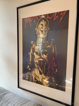 Obraz - rám s paspartou a filmový plakát Metropolis - 7