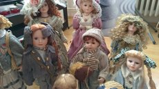 Porcelánové panenky různých velikostí - 7