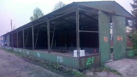 Plechová hala 186m2, 31x6m - 7