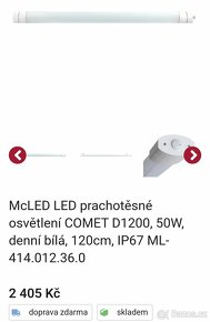 McLED LED prachotěsné svítidlo - 7