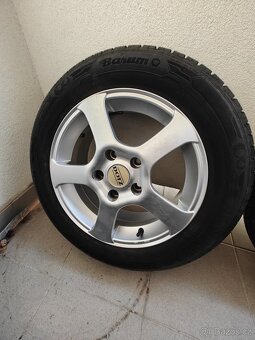 ALU kola s pneu Barum Bravuris 5 HM 185/65 R15 - 7