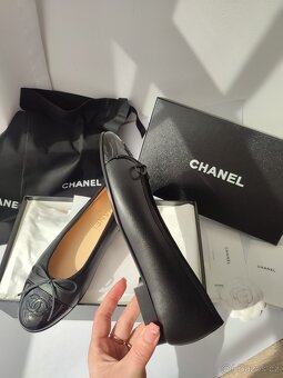 Baleríny Chanel – pravá kůže - 7