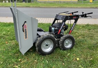 minibagr, pásový bagr, bagřík, rypadlo , dumper k bagru - 7
