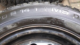 Pneu zimní s ocel.ráfky 4 ks , 175/70/R14 , 4x100mm, ET35 - 7
