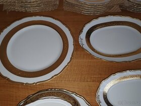 Jídelní servis se silným zlatým lemem THUN - 7
