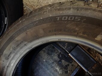 Letní pneumatiky Bridgestone 215/60 R16 95V - 7