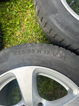 Alu 5x120 r17 225/55 Continental - 7