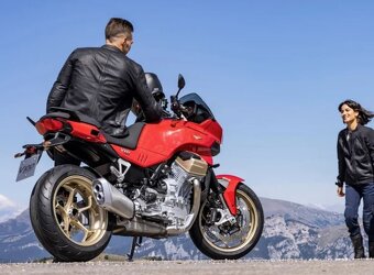 MOTO GUZZI V100 MANDELLO E5 ROSSO MAGMA - 7