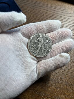 Stříbrná medaile Rudolf II. 1603 - 7