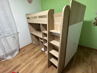 Patrová postel se stolem - 7