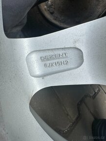 Alu disky Dezent + pneu Opel,Škoda - 7