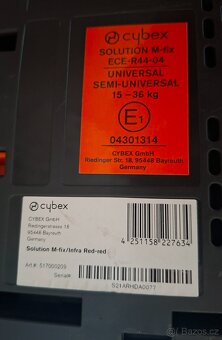 Autosedačka Cybex 15 až 36 kg - 7