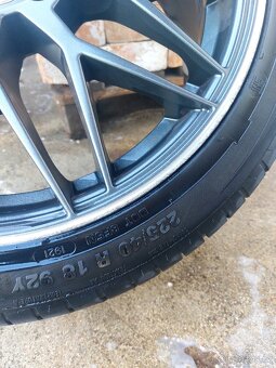 Alu kola AEZ crest dark R18 5x112 - 7