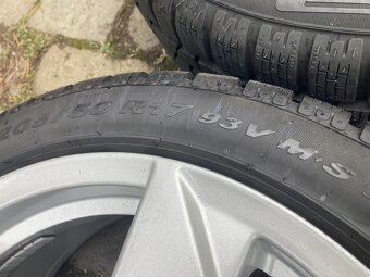 Alu kola RIAL 17" 5x112 zimní PIRELLI 205/50R17 WV ŠKODA - 7