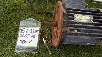 Elektromotor asynchronní třífázový, jednofázový různé - 7