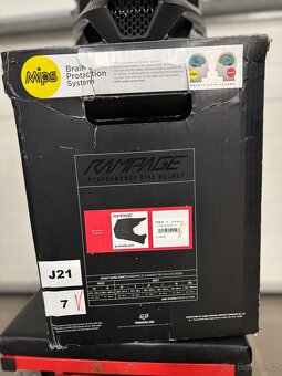 Integrální helma Fox typ:Rampage - 7