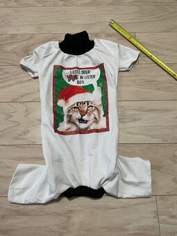 Bavlněný vánoční obleček pro psy, triko 🐾 délka 42cm🐾 - 7
