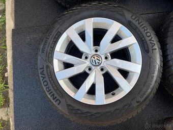 ❄️Zimní ORIGINÁL Alu Volkswagen Aragon R16, 5x112 215/60/16 - 7