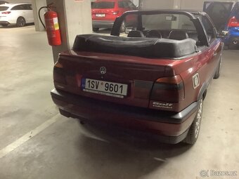 VW Golf 3 cabrio /2.0, 85 kW, AT, rok 1995/ po servisu + STK - 7