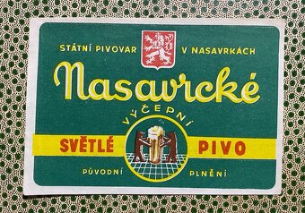 Pivní etikety z první republiky - 7
