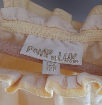 Šaty z lněné směsi POMPdeLUX, vel. 122/128 - 7