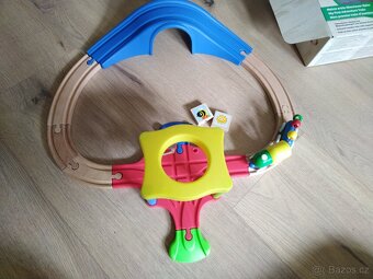 Playtive junior dřevěná dráha a vlak - 7