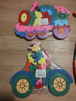 Dřevěné puzzle - 7