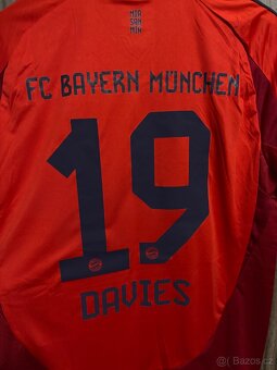 Bayern Munchen domácí dres 2024/2025 Davies 19 - 7