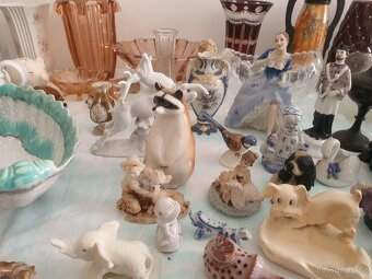 porcelánové figurky, vázy atd. vysoce kvalitní česká výroba. - 7