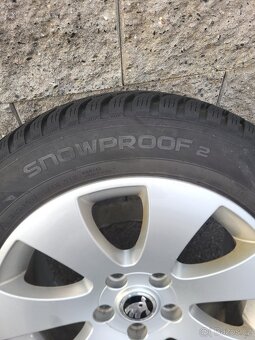 Originál alu kola Škoda SPEKTRUM 6×112 + zimní pneu - 7