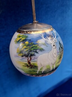 Myslivecký lustr s jelenem - 7