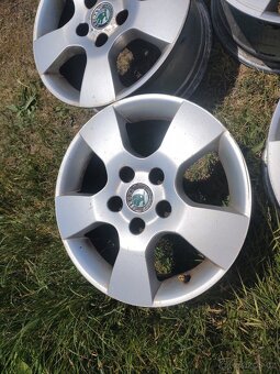 Alu kola 5x112 R15 Škoda - 7