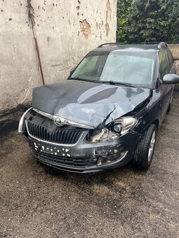 Prodám Škoda Fabia na náhradní díly 1.6 TDI - 7