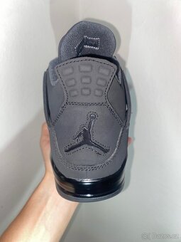 Tenisky Jordan 4 Black Cat- vel. 43, NOVÉ - 7