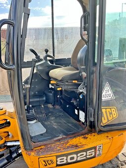 Pásový minibagr JCB 8025. 2040Mth - 7