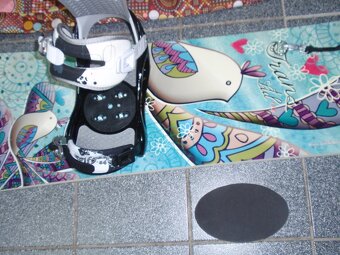 NOVÝ DÁMSKÝ SNOWBOARD 152 CM TRANS+VAK+VÁZÁNÍ ELFGEN - 7