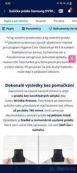 Sušička prádla Samsung - 7