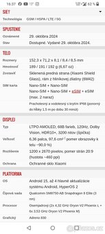 Xiaomi 15. 12gb//256gb. Biela metalíza. Nový. - 7