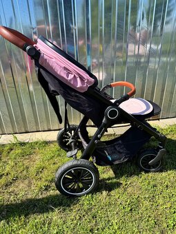 Golfový kočárek Petitee&Mars Street+ Air Black Rose Pink - 7